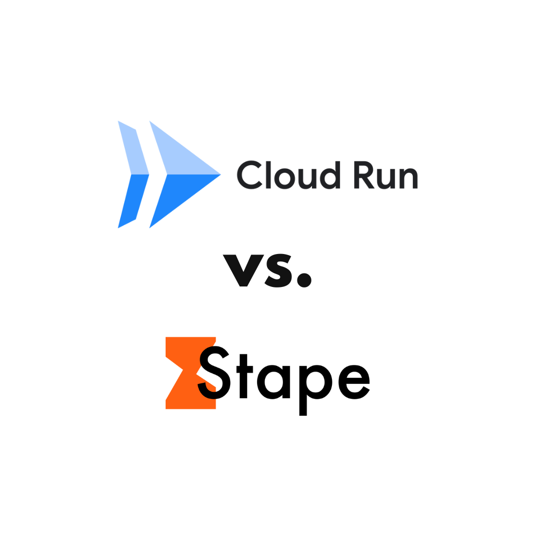 Google Cloud Run vs. Stape.io